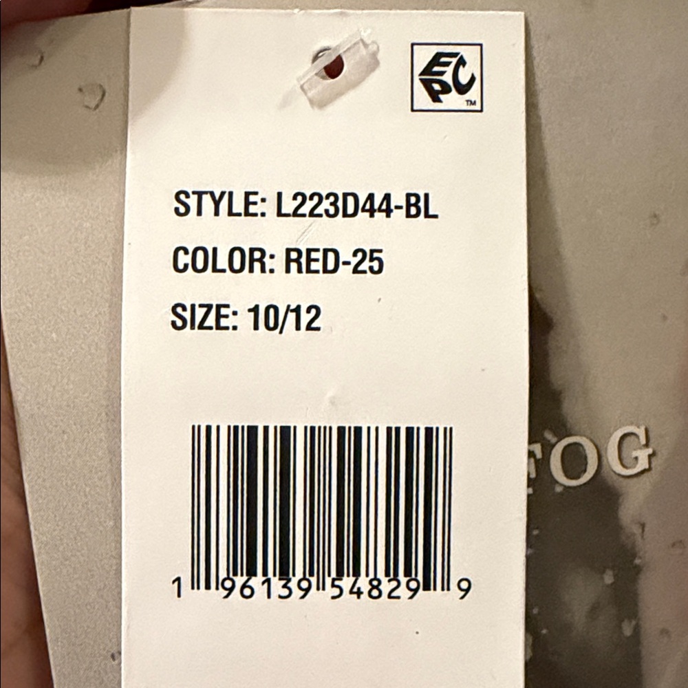 London Fog Red Puffer Jacket - Picture 5 of 5